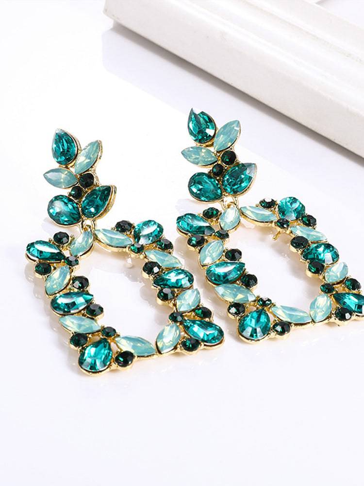 Geometric Irregular Square Earrings